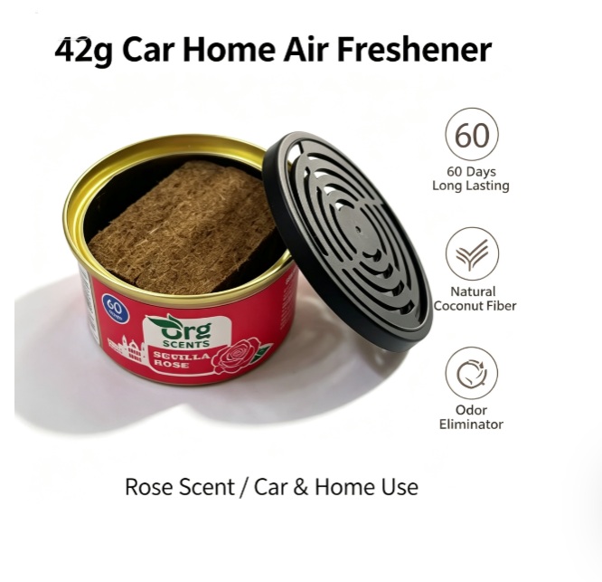 Home Fragrance Best - Deodorante per Auto 42g, Profumo Solido