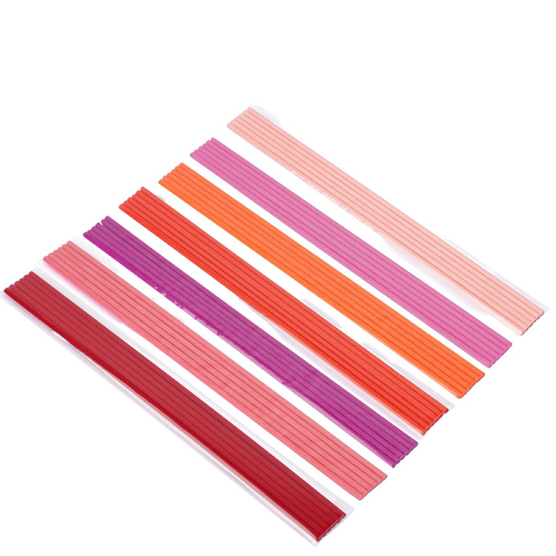 Home Fragrance Best - 50 bastoncini in fibra colorata da